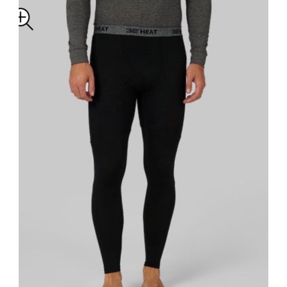 32 Degrees Men's Lightweight Base‎ Layer Leggings – Black – Size Small – NWT